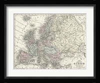 Map of Europe Fine Art Print