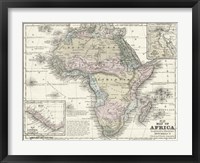 Map of Africa Fine Art Print