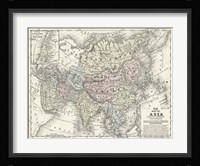 Map of Asia Fine Art Print
