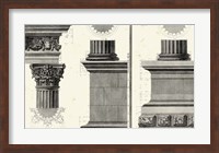 Cornice Tempio di Vesta Fine Art Print