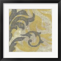 Decorative Twill II Framed Print