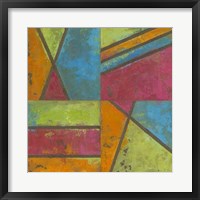 Paradise Abstract II Framed Print