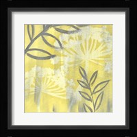 Saffron Floral II Framed Print