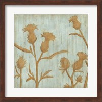 Golden Wildflowers III Fine Art Print