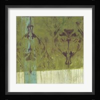 Distressed Abstraction II Framed Print