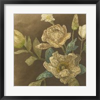 Antiqued Bouquet II Framed Print