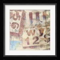 Numbered II Fine Art Print