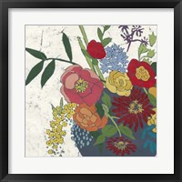 Brilliant Blossoms I Framed Print