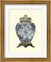 Blue Porcelain Vase II Fine Art Print
