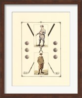 Golfers: John Henry & R. Maxwell Fine Art Print