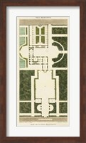 Plan de la Villa Bolognetti Fine Art Print