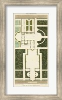 Plan de la Villa Bolognetti Fine Art Print