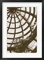 Pergola Basket Framed Print