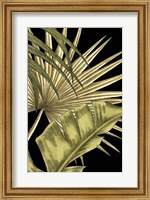 Rustic Tropical Leaves II Fine Art Print