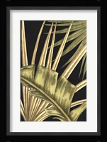 Rustic Tropical Leaves III Fine Art Print