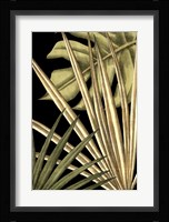 Rustic Tropical Leaves IV Fine Art Print