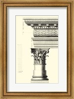 B&W Column and Cornice III Fine Art Print