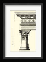 B&W Column and Cornice III Fine Art Print