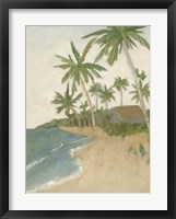 Island Breeze II Framed Print