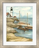 Shoreline Dock I Fine Art Print