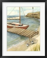 Shoreline Dock II Framed Print