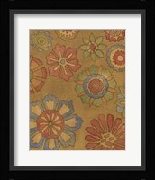 Pinwheel Blossoms I Framed Print