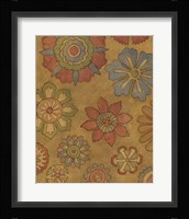 Pinwheel Blossoms II Framed Print