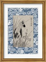 Asian Crane Panel II Fine Art Print