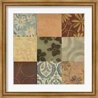 Textile Patterns 9-patch Fine Art Print