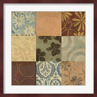 Textile Patterns 9-patch Fine Art Print