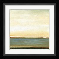 At the Beach I Framed Print