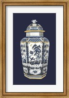 Asian Urn in Blue & White II Fine Art Print