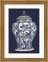 Blue & White Porcelain Vase II Fine Art Print