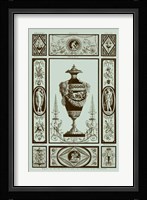 Urns in Celadon II Fine Art Print