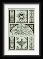 Panel in Celadon III Fine Art Print