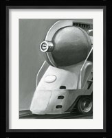 Vintage Locomotive I Framed Print