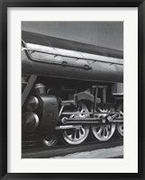 Vintage Locomotive II Framed Print