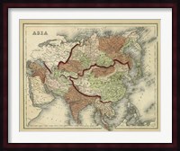 Antique Map of Asia Fine Art Print