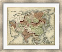 Antique Map of Asia Fine Art Print
