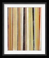 Jubilant Stripes I Framed Print