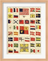 Flags of All Nations II Fine Art Print