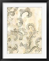 Antique Mosaic II Framed Print