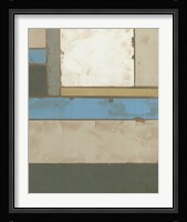 Weathered Paneling II Framed Print
