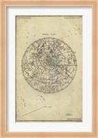Antique Astronomy Chart I Fine Art Print