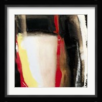 Red Moves In II Framed Print