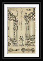 Vintage Gate I Framed Print