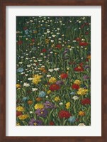Bright Wildflower Field I Fine Art Print