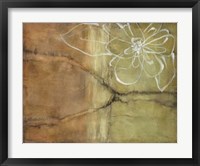 Magnolia Silhouette II Framed Print