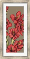 Graphic Flower Panel II Fine Art Print