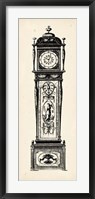 Antique Grandfather Clock I Fine Art Print